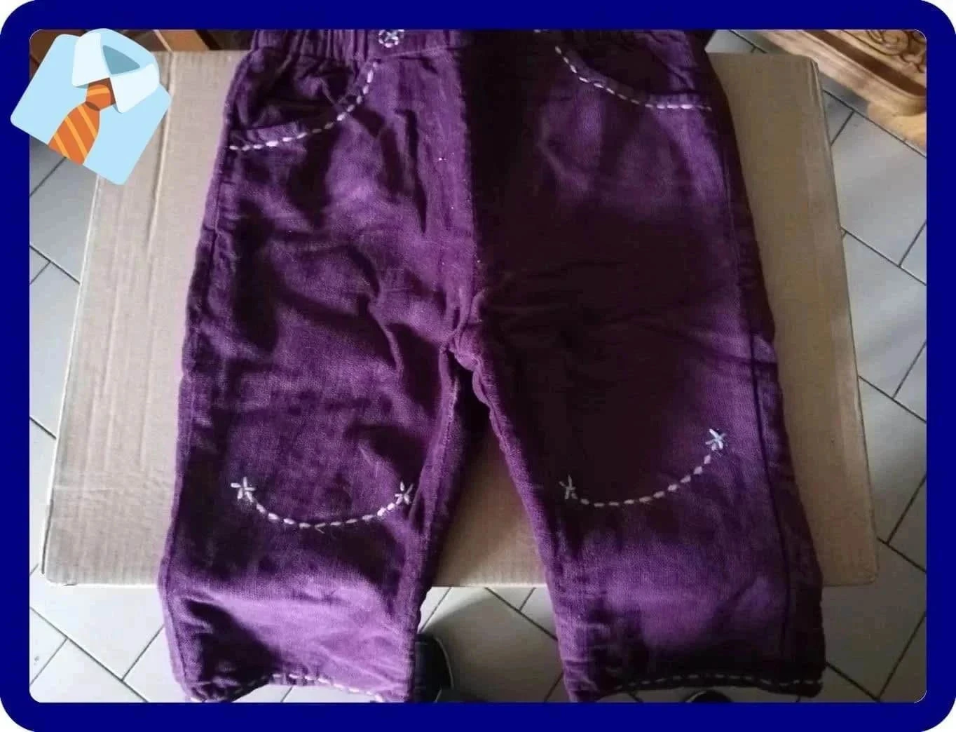 Lot Vêtements Bébé 18 Mois Mix T-shirt Jupe Pantalons Bon état 6 pièces – photo 7